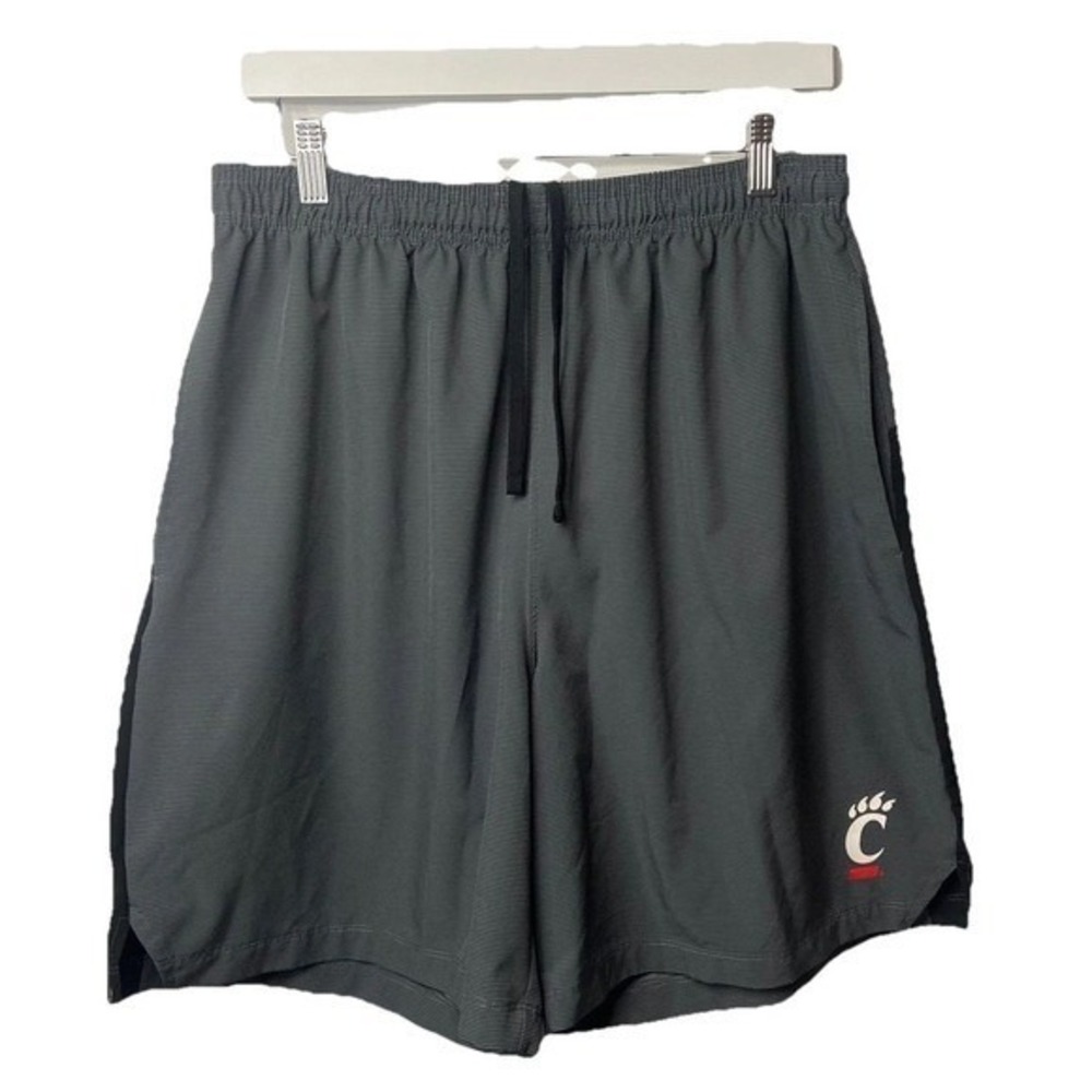Rivalry Threads Cincinnati Bearcats Shorts Mens XL Gray Black Athletic Gym NCAA